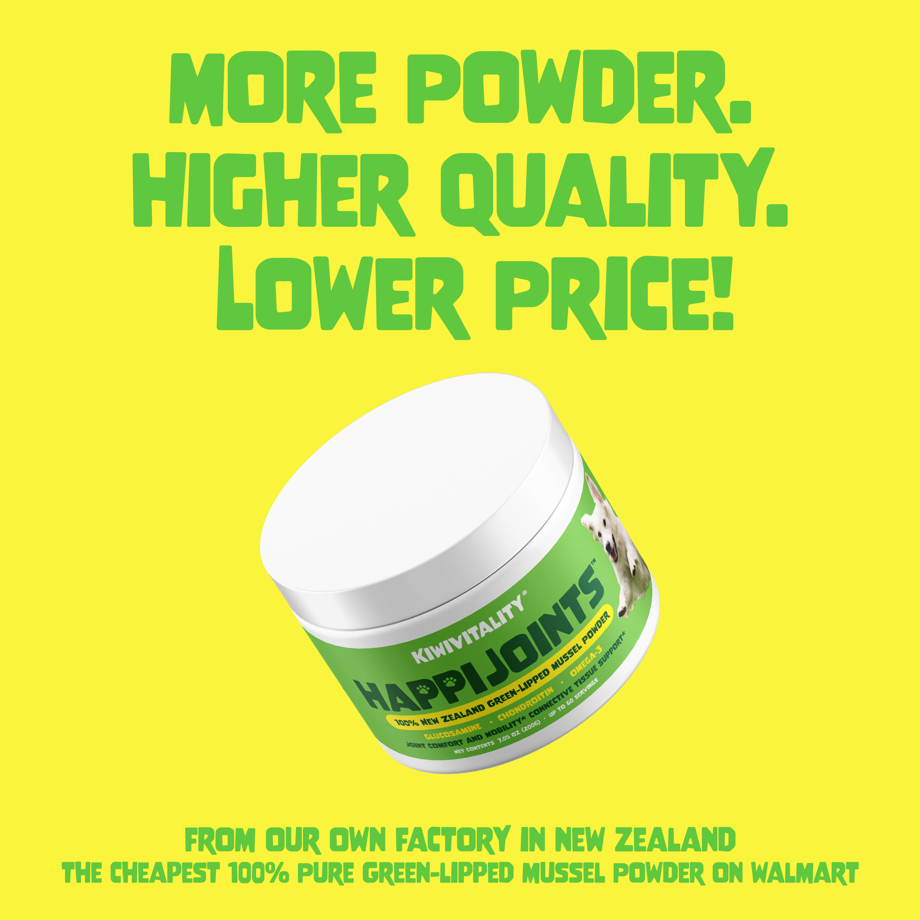 HappiJoints Powder 100g, TURNER New Zealand, 